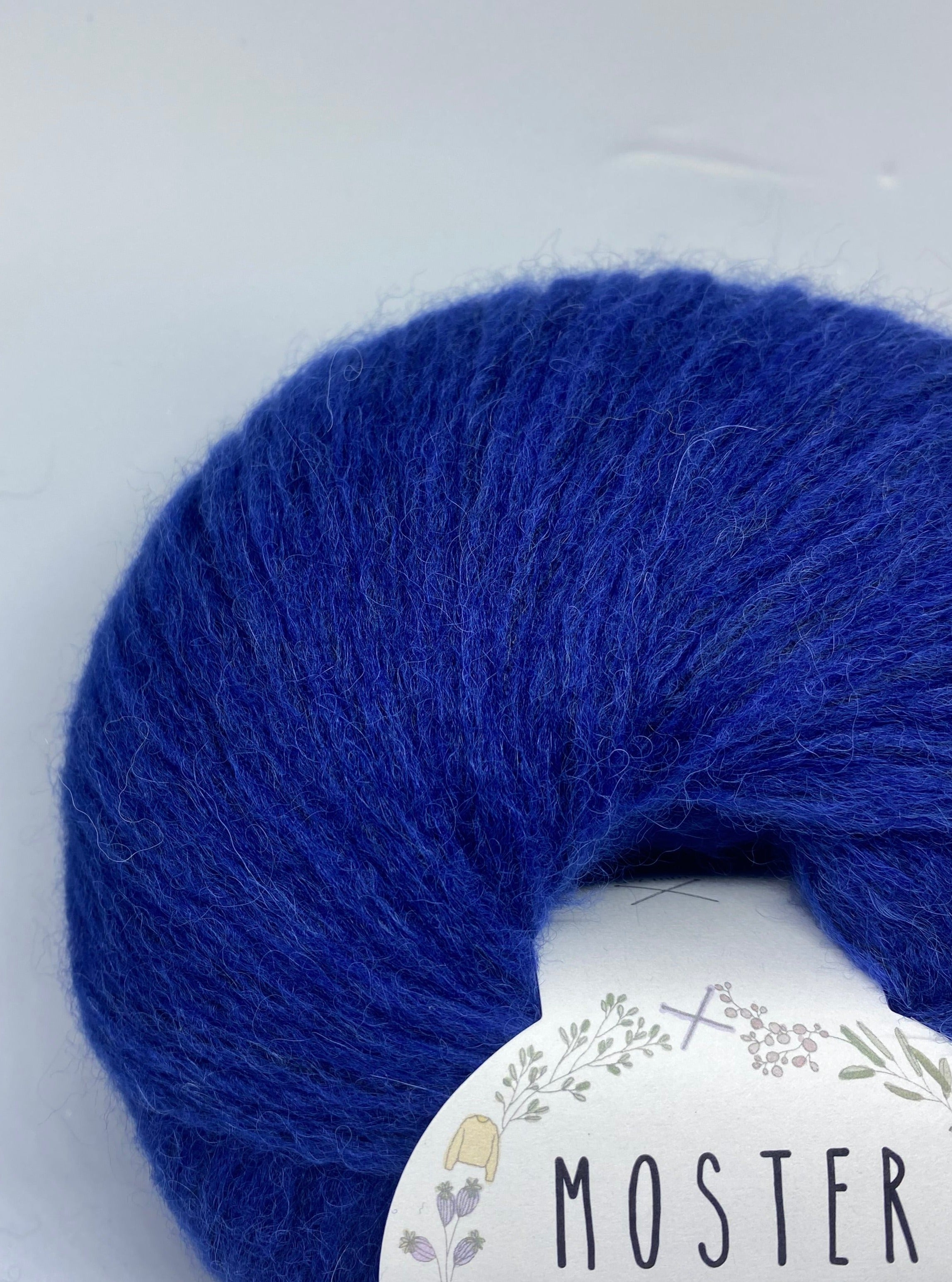 COBALT BLUE (BABY ALPACA MERINO WOOL)